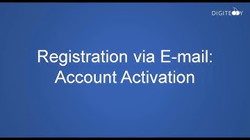 Digiterry - Implementing Account Activation via-E mail
