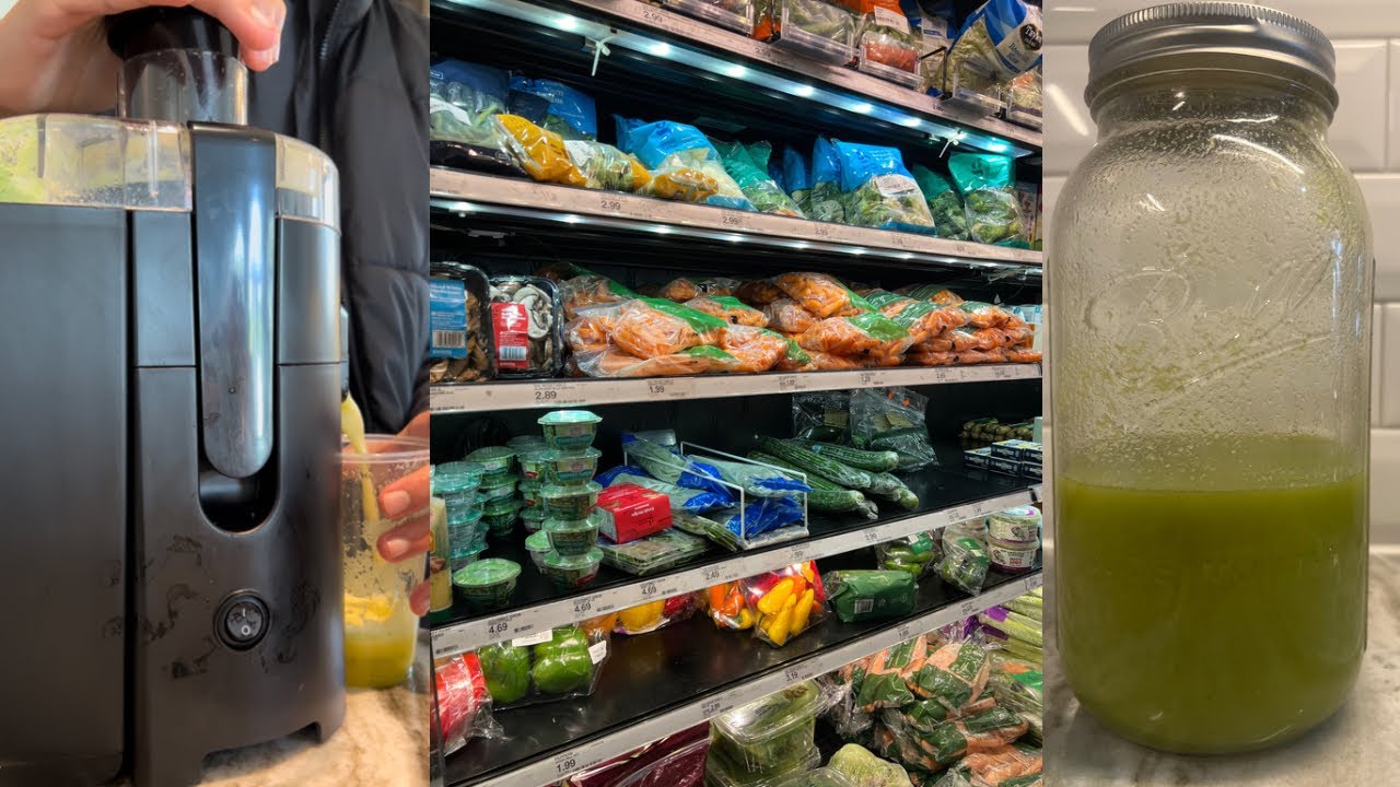 HEALTHY GROCERY SHOPPING / I BOUGHT A JUICER / JUICING