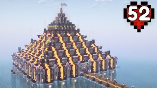 I Built a Giant Toolsmith Trading Hall in Hardcore Minecraft