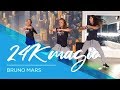 24K Magic - Bruno Mars - Davy Johnes remix - Easy Combat Fitness Dance Baile Choreography