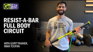 GoFit Resist-A-Bar Full Body Circuit