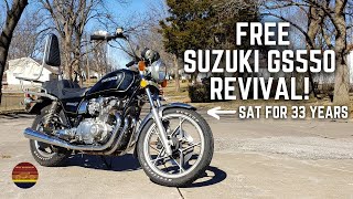 FREE Suzuki GS550 Revival Time Lapse!