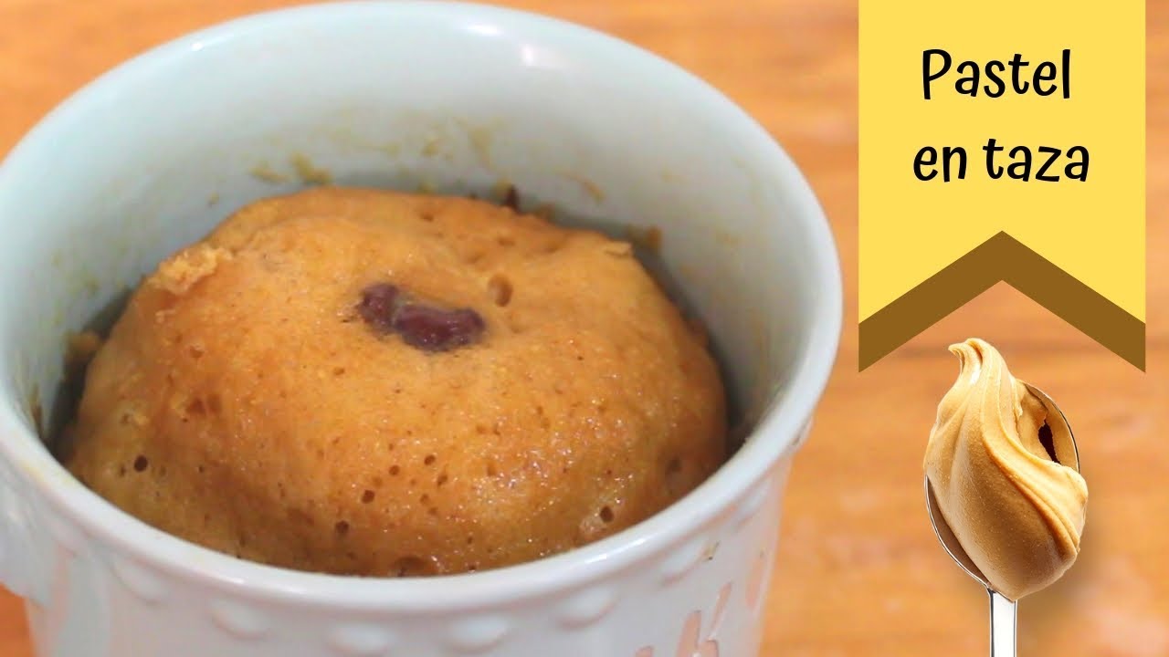 PASTEL DE MANTEQUILLA DE MANÍ EN 1 MINUTO | ALE DE NAVA