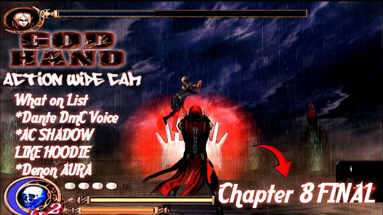 GOD HAND Action Cam Fix (MoD) Dante Texture + Voice - Chapter 8
