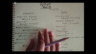 Python Part-01 | introduction | Syntax | Dark Code
