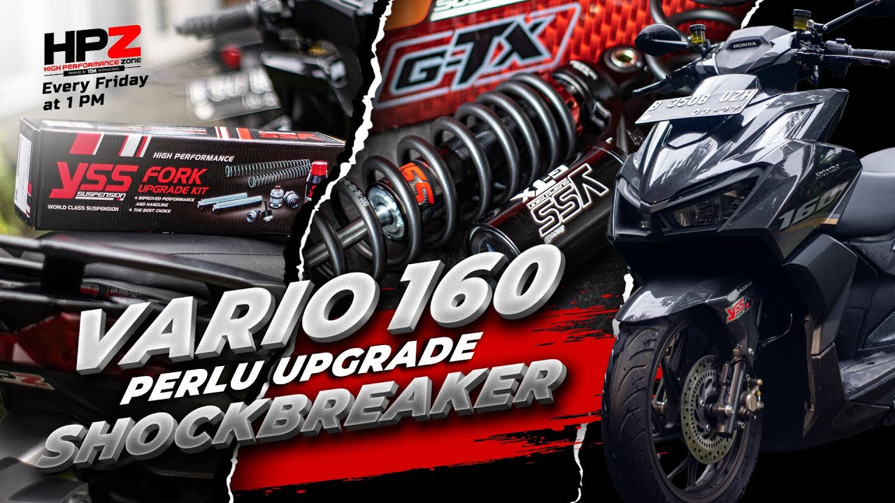 Ini Alasan Kenapa Vario 160 Perlu Upgrade Shockbreaker