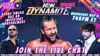AEW Dynamite Live Stream - Kenny Omega has an Important Announcement (May 8, 2024) #aewdynamite