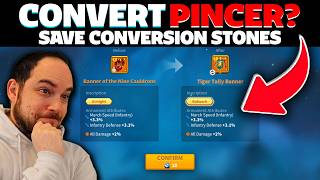 Watch Before Upgrading! [Pincer 2 Full Guide - Save Conversion Stones] Rise of Kingdoms
