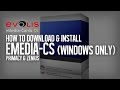 How to download &amp; install Emedia CS Card Designer and do a basic card design