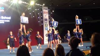 DHS Varsity Cheer Nationals Performance 3.30.2014