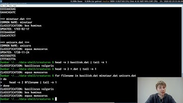 The Unix Shell - Loops - Software Carpentry