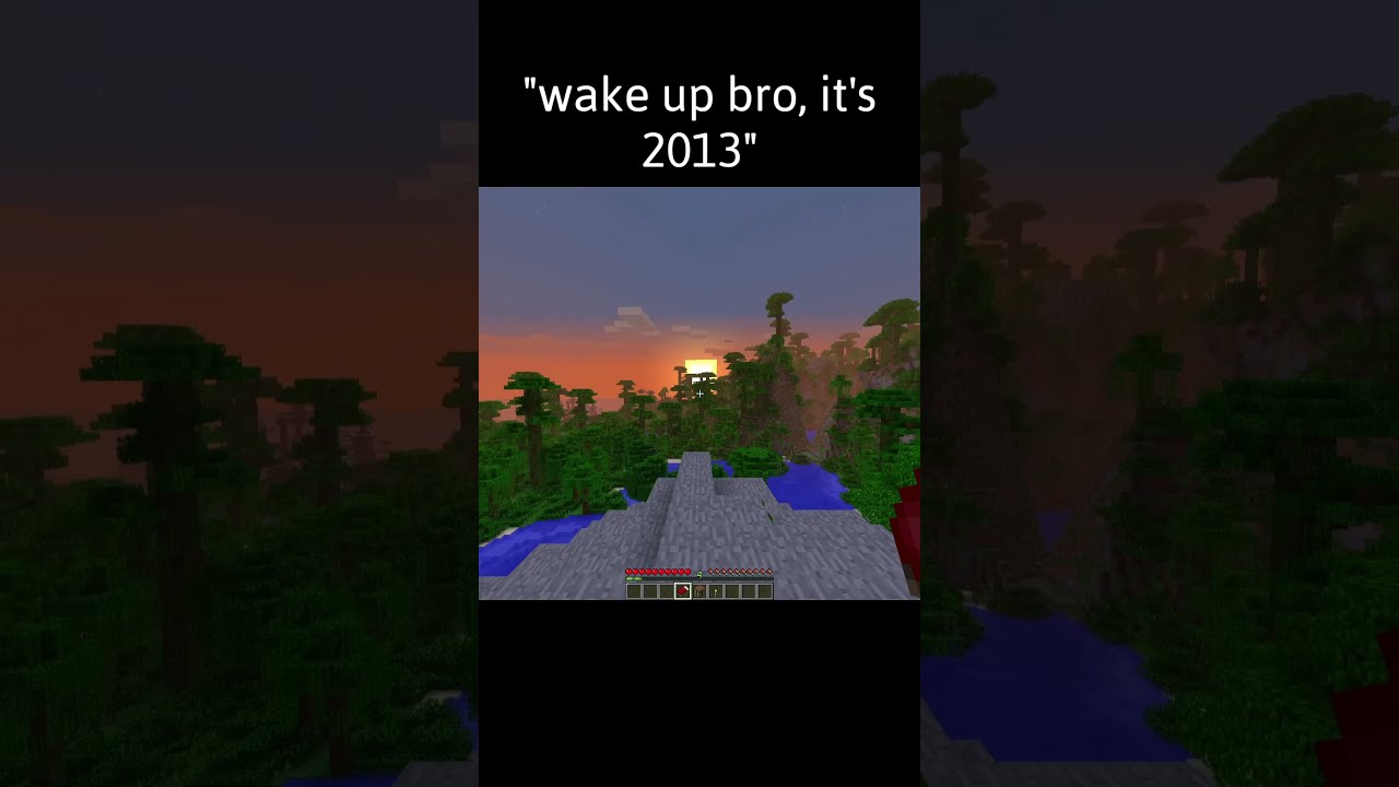 Minecraft Nostalgia Moment