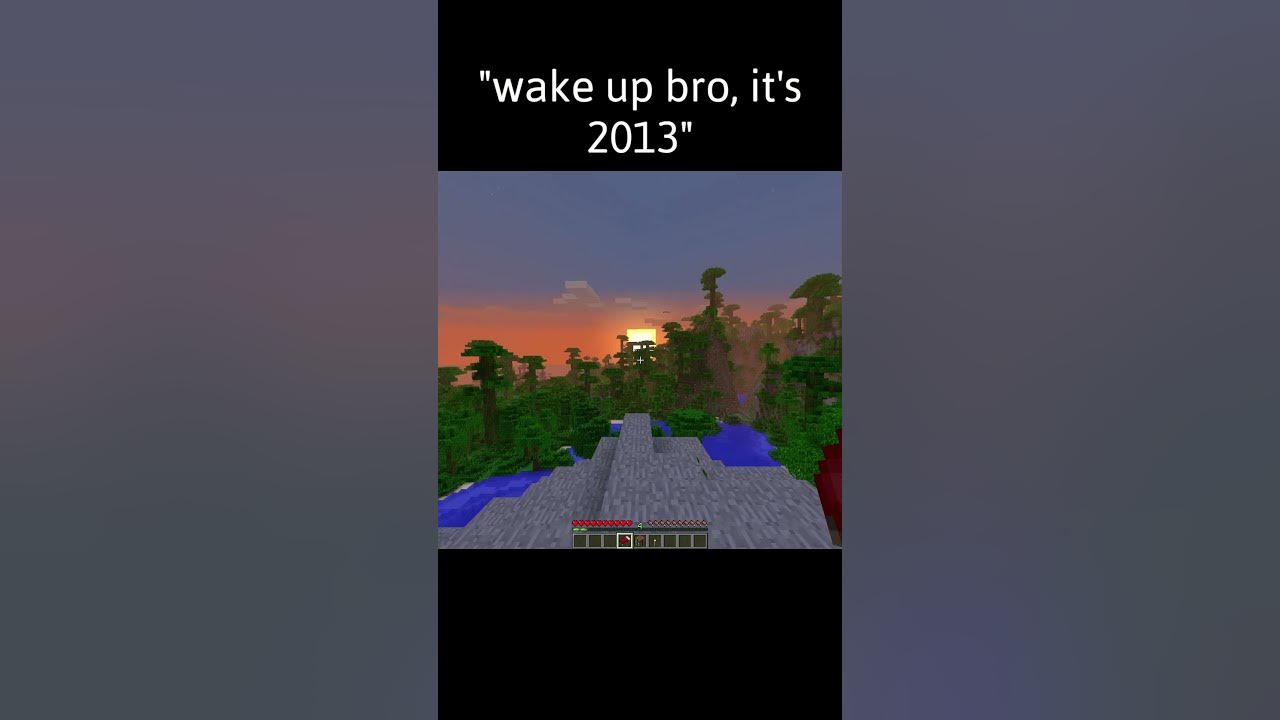 minecraft nostalgia moment