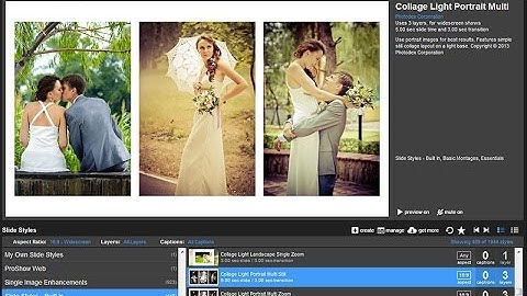 ProShow Producer Advance Tutorial Apply Style 2