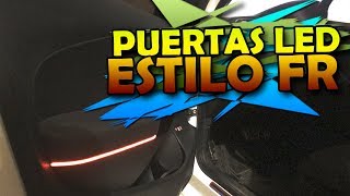 COMO PONER TIRAS LED EN PUERTAS ESTILO LEON FR CUPRA | LivanderVW