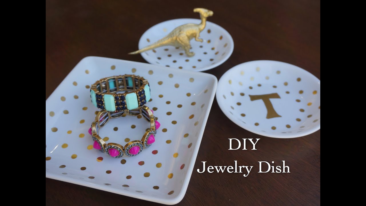 DIY Jewelry Dish YouTube