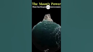 Moon has the power to move Oceans #short #moon #earth #solarsystem #ocean #universe #planet #space