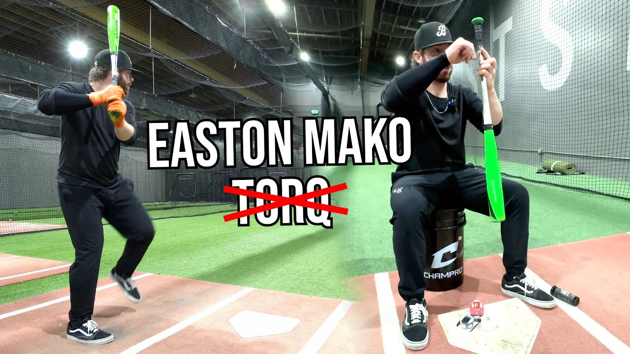 Batte Baseball Easton Mako Torq -5 - 31 Pouces - 27 Oz - Carbone Composite - Jeune