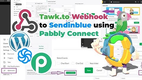 Tawk.to webhook to Sendinblue: How to Pass Data with Pabbly Connect