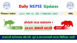 NEPSE Updates 1 February 2024