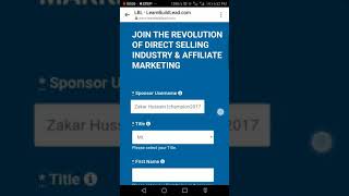 How to Sign Up for LeadUp Account