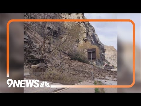 Mudslide blocks access to Hanging Lake trailhead