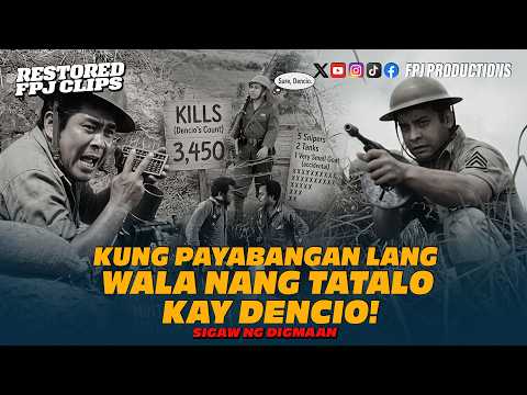Kung payabangan lang ang Usapan wala nang tatalo kay Dencio. | Sigaw ng Digmaan | Fernando Poe Jr.