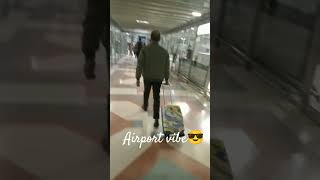 Airport Arrival | After flight walk | Night Airport view #airplane