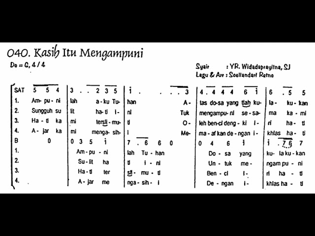 KASIH ITU MENGAMPUNI | Lagu Rohani Katolik | Sastro Sihotang (Cover) class=