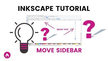 Inkscape tutorial move side toolbar to top