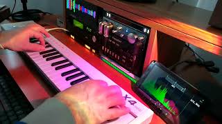 Ethereal message | Ambient Electronic Music Session made with Midiplus X4mini controller - VICHERVAL