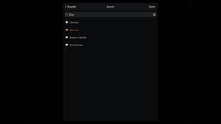 Cool sound in Auxy made with Easy Clav #shorts