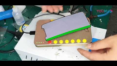 iphone X remove frame remove glass laminate oca glass lcd full step frame machine for iphone x