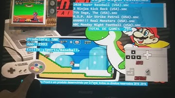 Sistema multi-Jogos  em português e fácil de usar. Vários videogames.