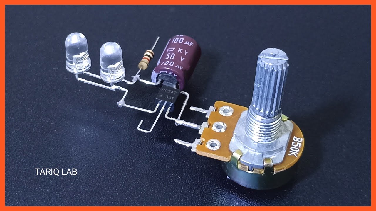 Simple LED Flashing Circuit YouTube