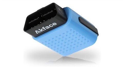 Akface OBD2 Scanner Bluetooth 4.0, OBD II Code Reader for iOS, Android & Windows, Diagnostic Tool