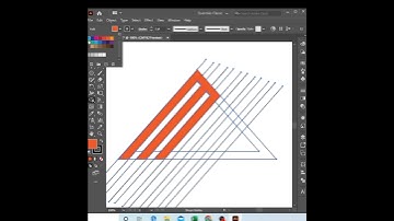 Monogram Mw letter LoGo #shorts #illustrator #tutorial