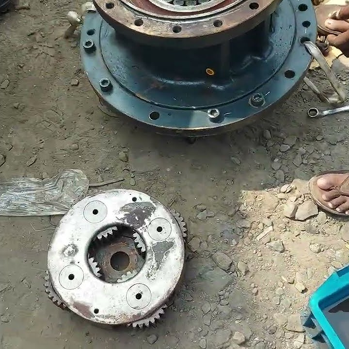 hyundai 340 swing device
