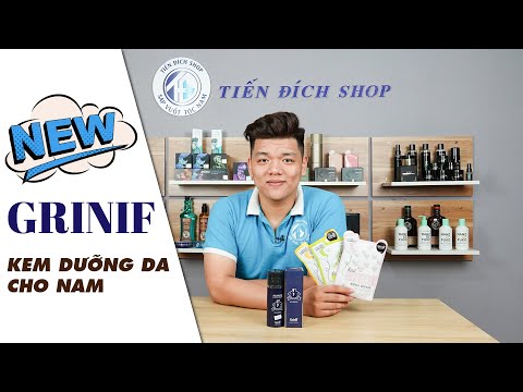 REVIEW / ĐÁNH GIÁ Kem dưỡng da cho nam Grinif All In One 4 Gentleman Hàn Quốc