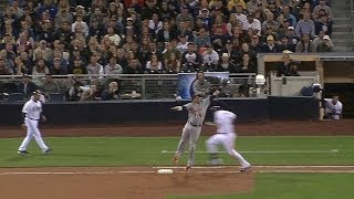 DET@SD: Cabrera scores on Smith's grounder