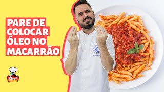 Macarrão SEM GRUDAR!