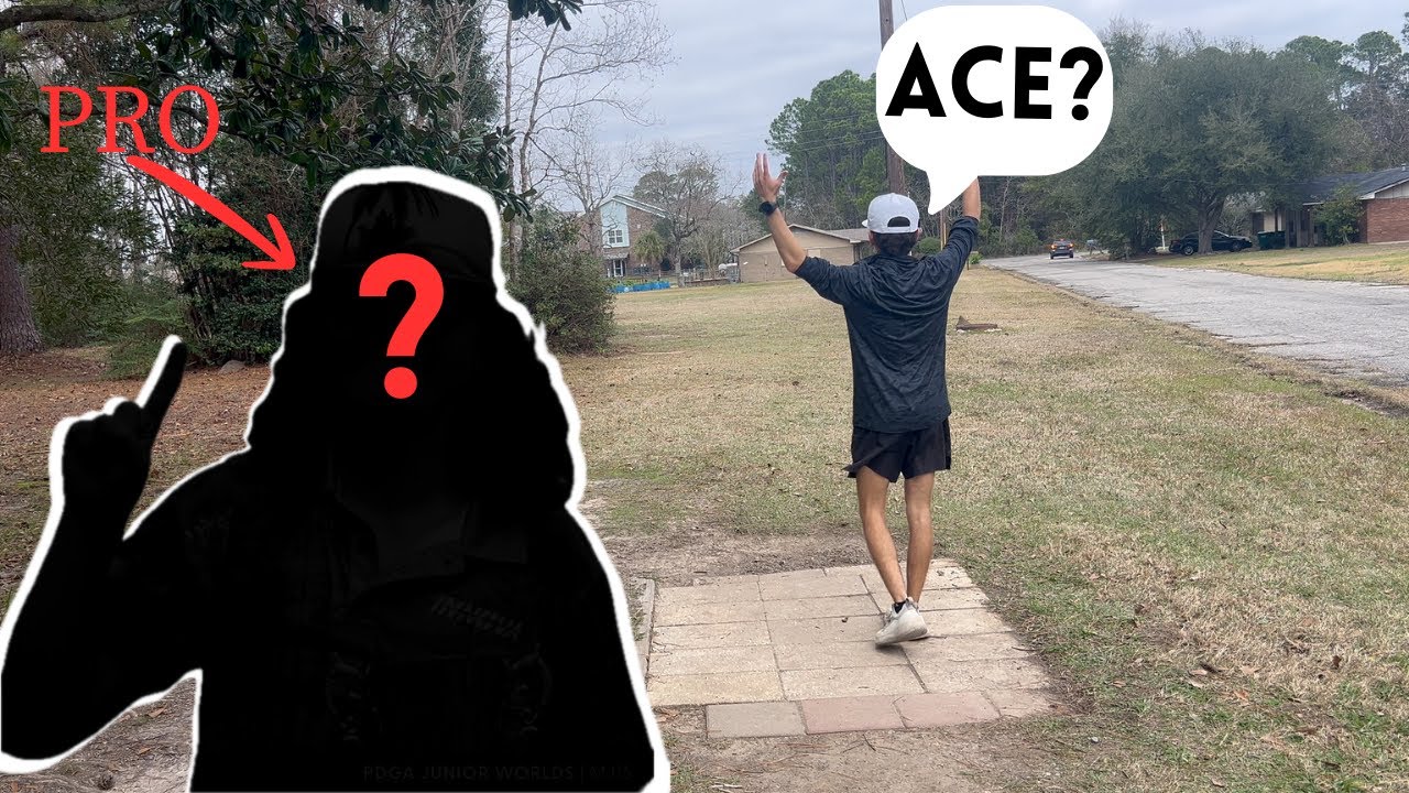 Can I shoot PERFECT with a Pro Disc Golfer?? | Disc Golf Challenge