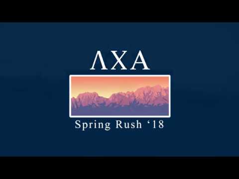 Rush Lambda Chi Alpha NMSU Spring 2018