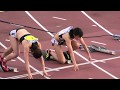 オールスターナイト陸上 女子100m(世古和/CRANE/11秒52)実業団学生対抗2018