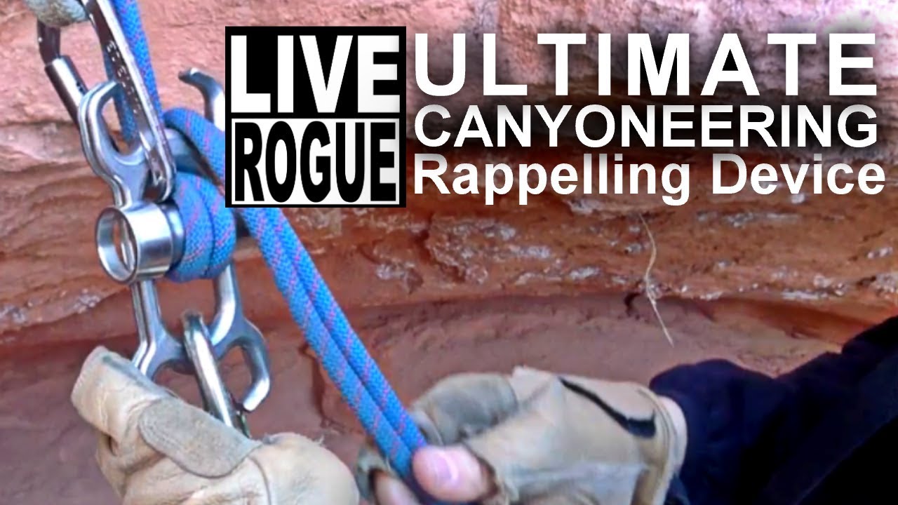 BEST Rappelling (Abseil) Device for Canyoneering: Conterra SCARAB 