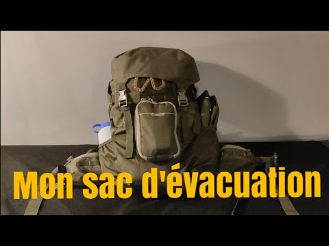 Mon sac d&rsquo;évacuation 2022 (Bug out bag)