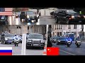 XI Jinping   Vs  Putin    Vs Trump   Motorcade comparison