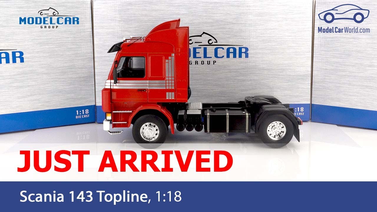 MCG 1:18 Just arrived - Scania 143 Topline