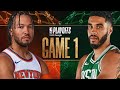Knicks vs. Celtics  Knicks steal game 1 in overtime Mr Clutch strikes again  Og &amp; Bridges 🌉  Defense