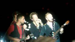 Death Will Never Conquer by Coldplay (live from show in Saratoga Springs)